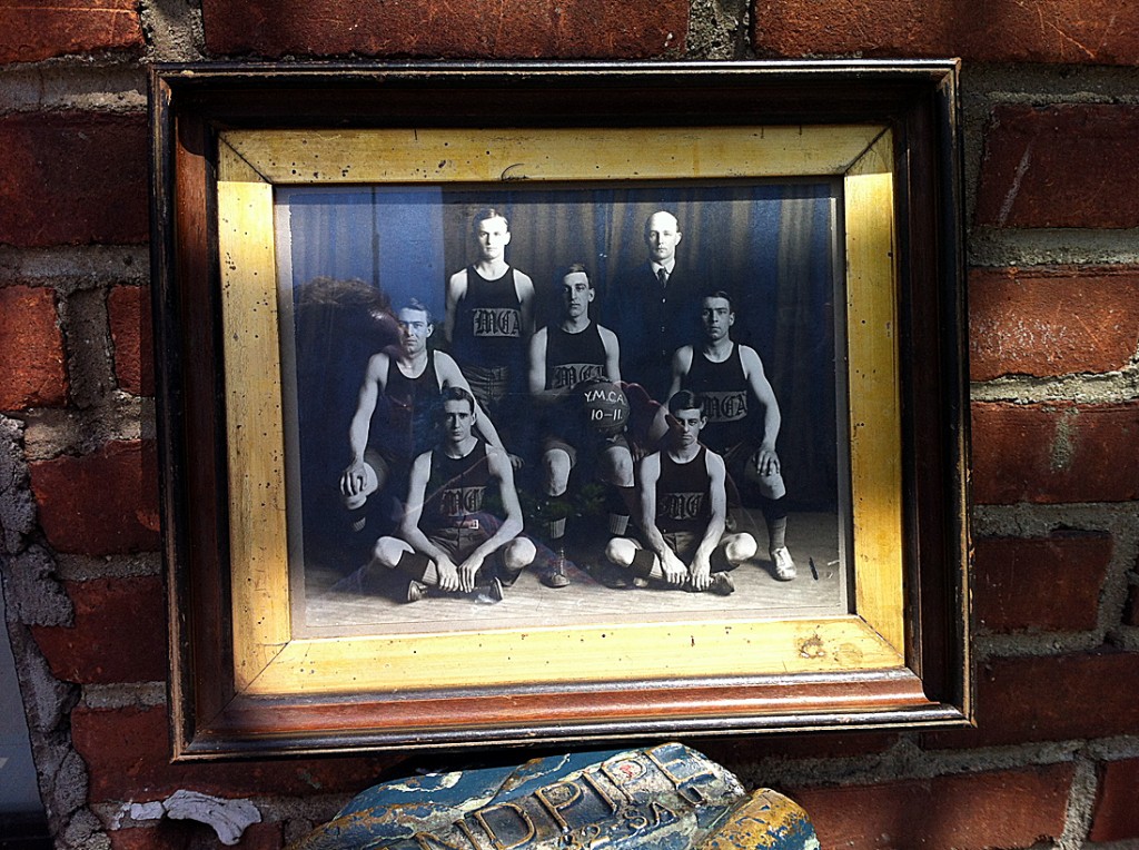 1911 Pittsfield, Mass YMCA Basketball Team